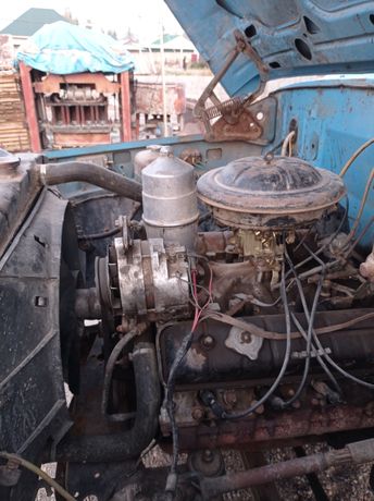 Двигатель и каробка передача газ53
