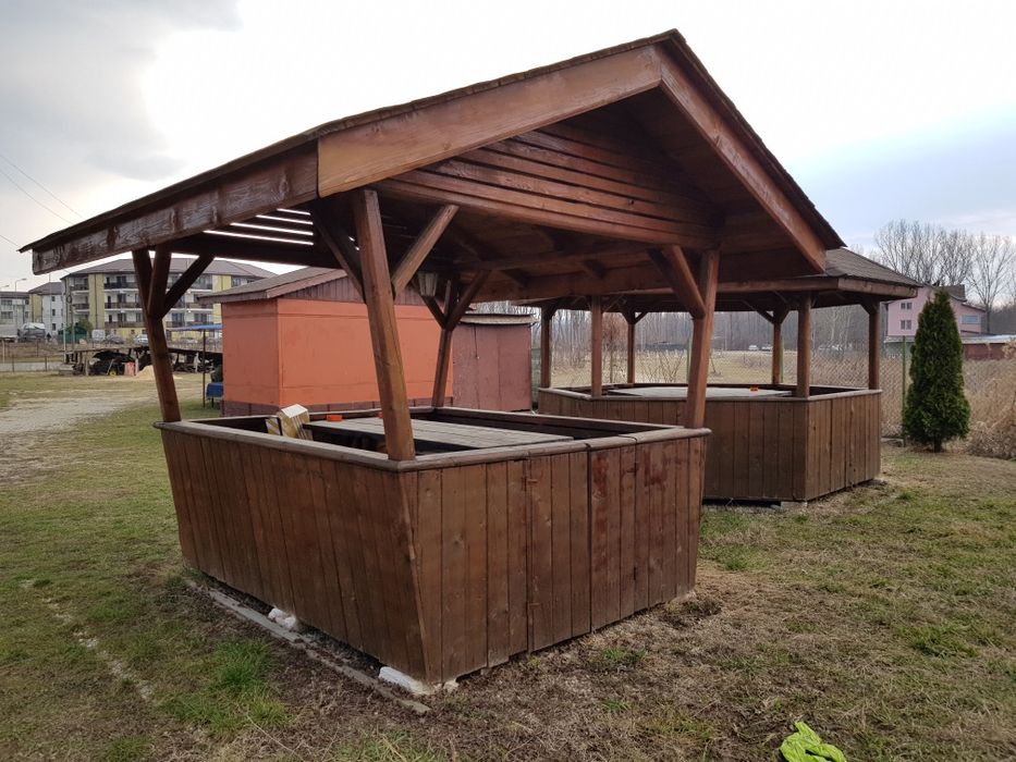 Foișor lemn, dreptunghiular