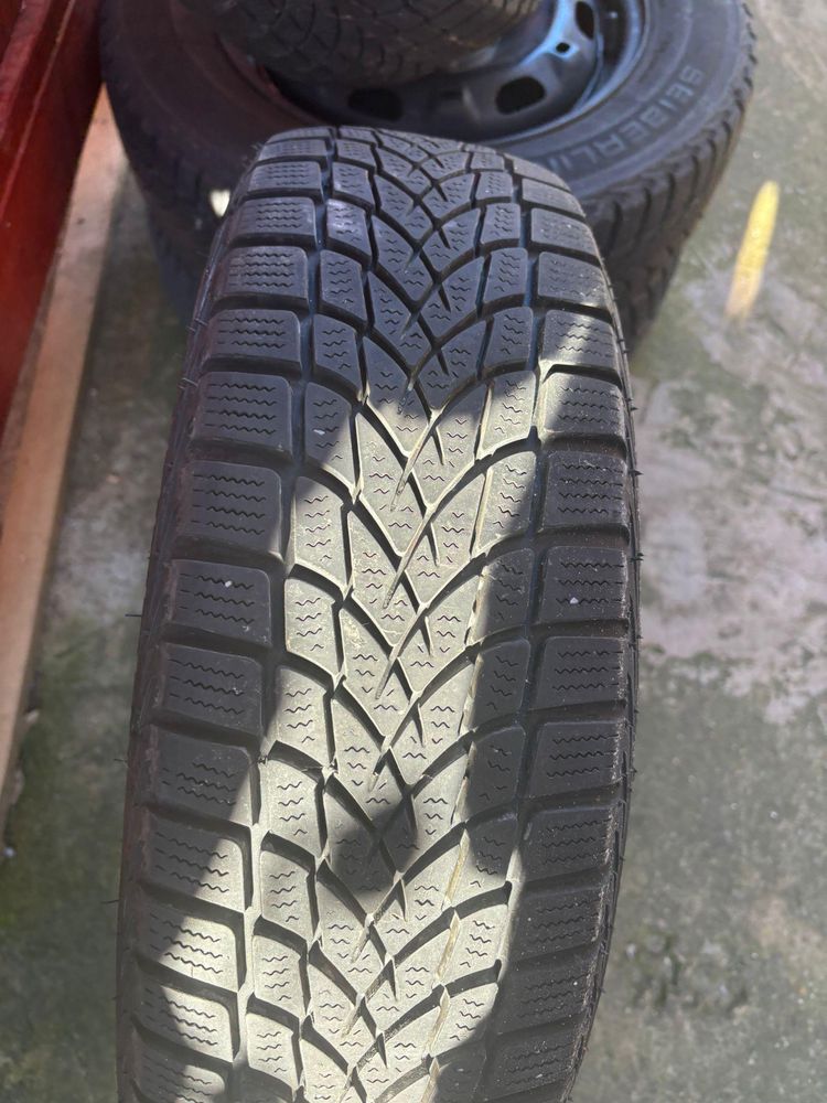 Anvelope Seiberling winter (M+S) + Jante de tablă (175/70R14)