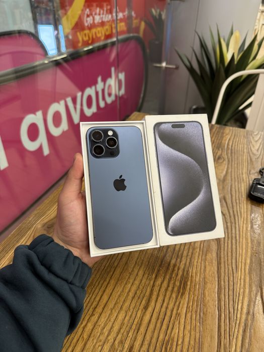 Iphone 15 Pro Max 256 Gb Dual Sim Kar/Dok Full