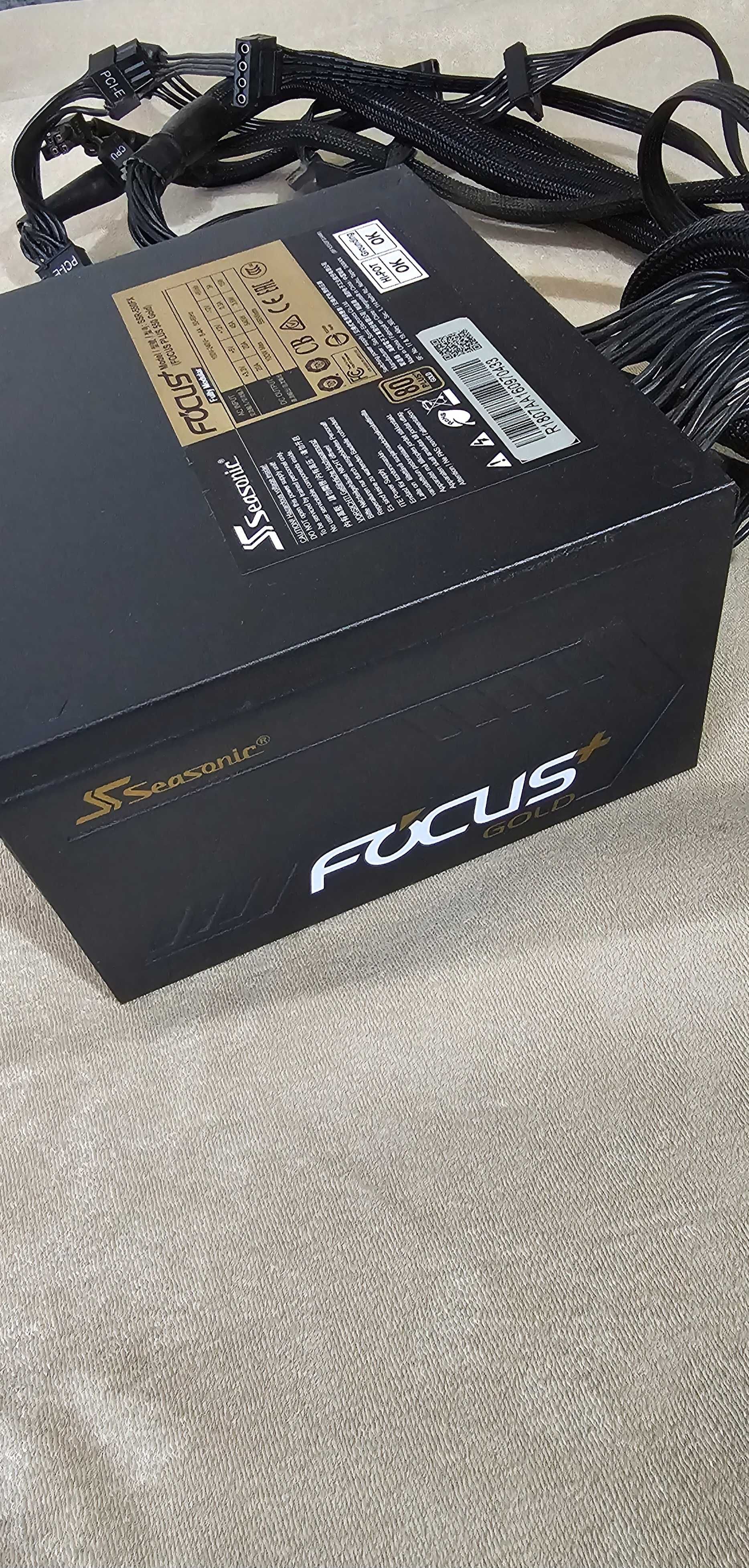 Захранване за компютър Seasonic focus gold plus 550w