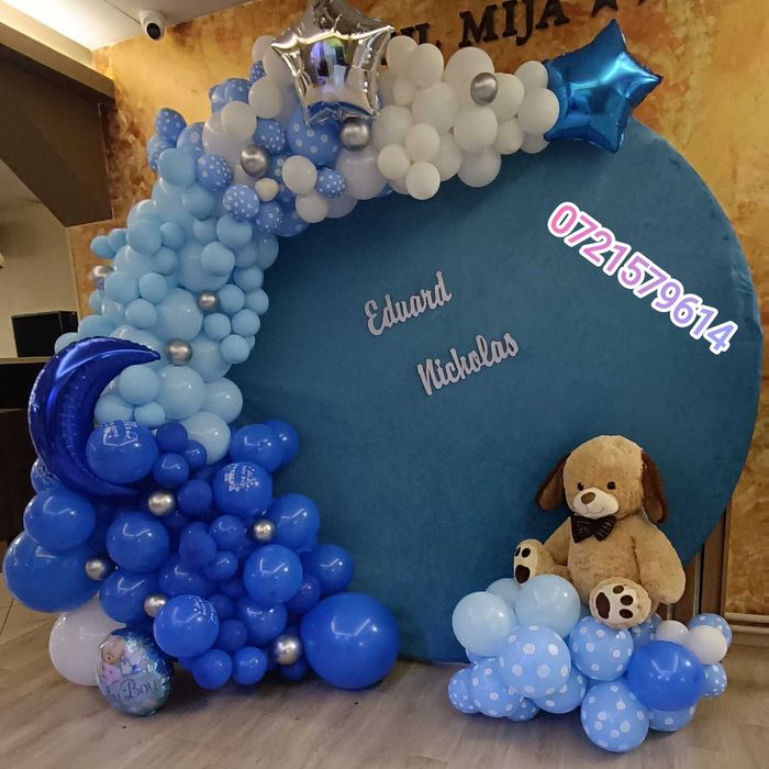 Panou Foto baloane,Baby Gender Reveal