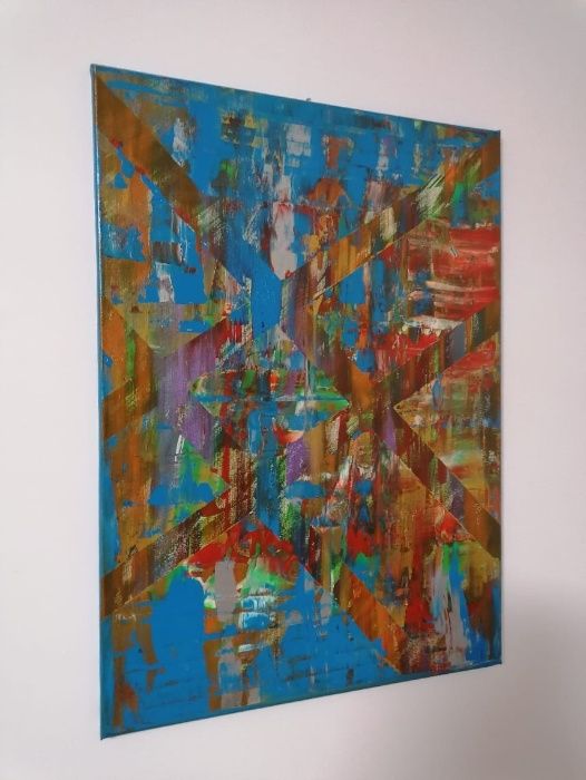 Tablouri abstracte - 50x70 cm - acrilice pe panza