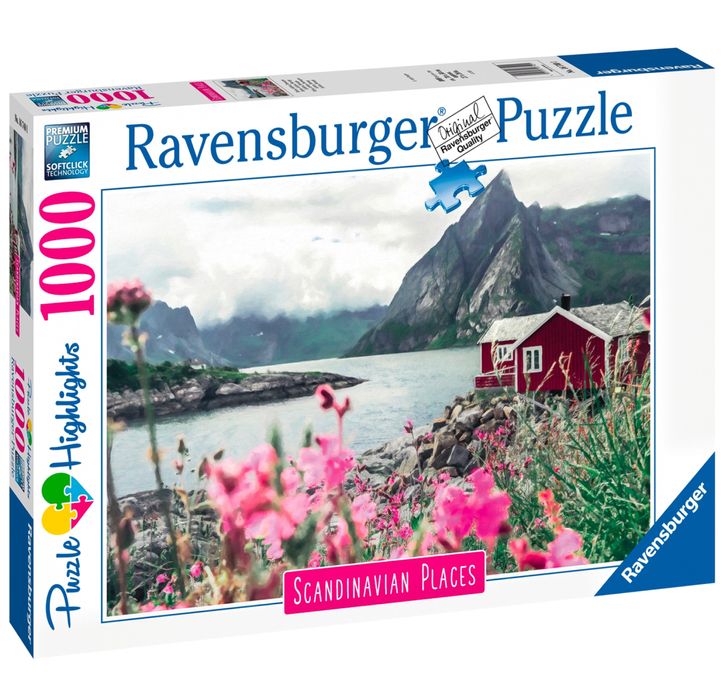Puzzle Scandinavian Places / Nou / 1000 piese