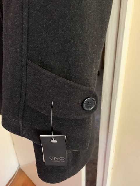 Palton lana barbati, usor si calduros, nou cu eticheta, marimea 56