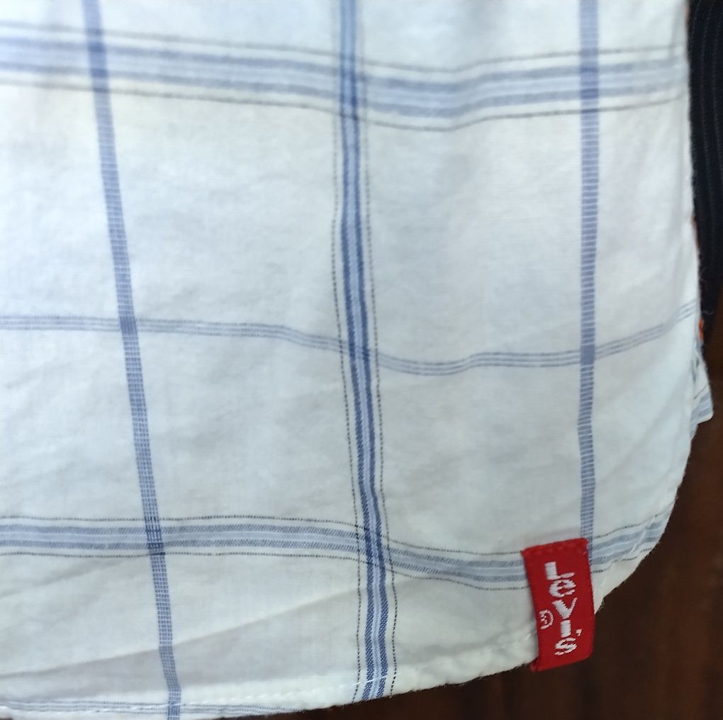 Бяла риза "Levi's" за момче 13-14год.