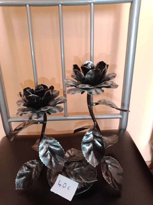 Vase ornamentale din zinc