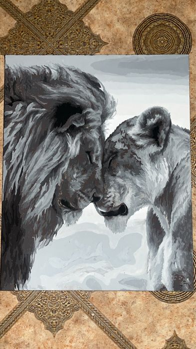 Продаю свои картины по номерам - ручная роспись