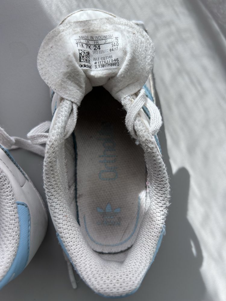 Детски маратонки Adidas Gazelle от естествена кожа