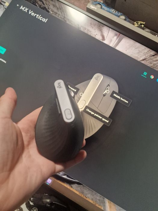 Mouse Logitech MX Vertical – ergonomic