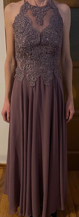 Rochie mov prună elegantă