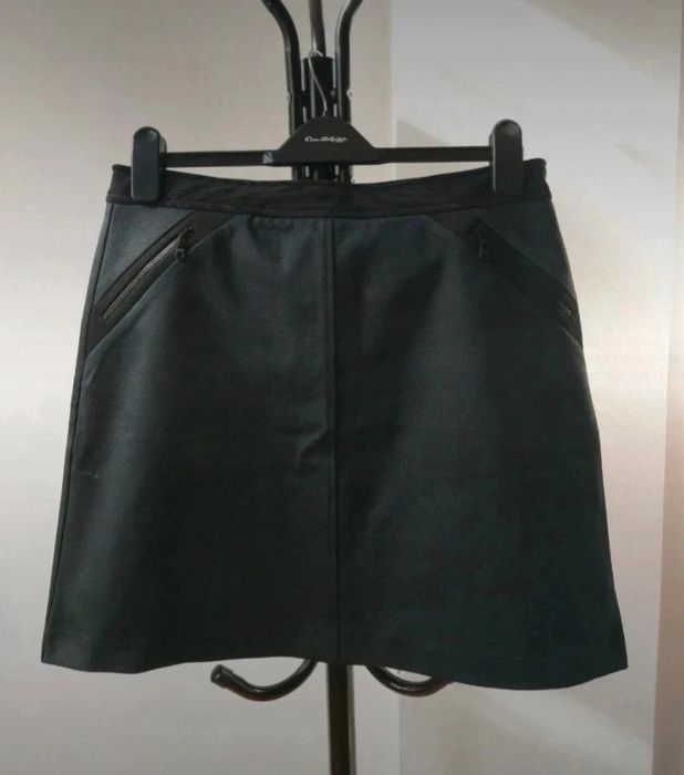 Fusta dama mini S.Oliver, culoare gri (38)