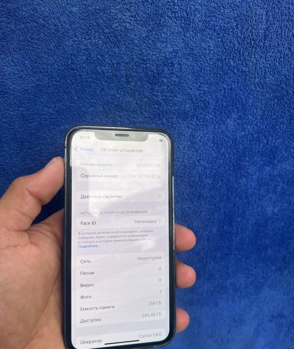 Iphone x 12 pro korpus yigʻilgan