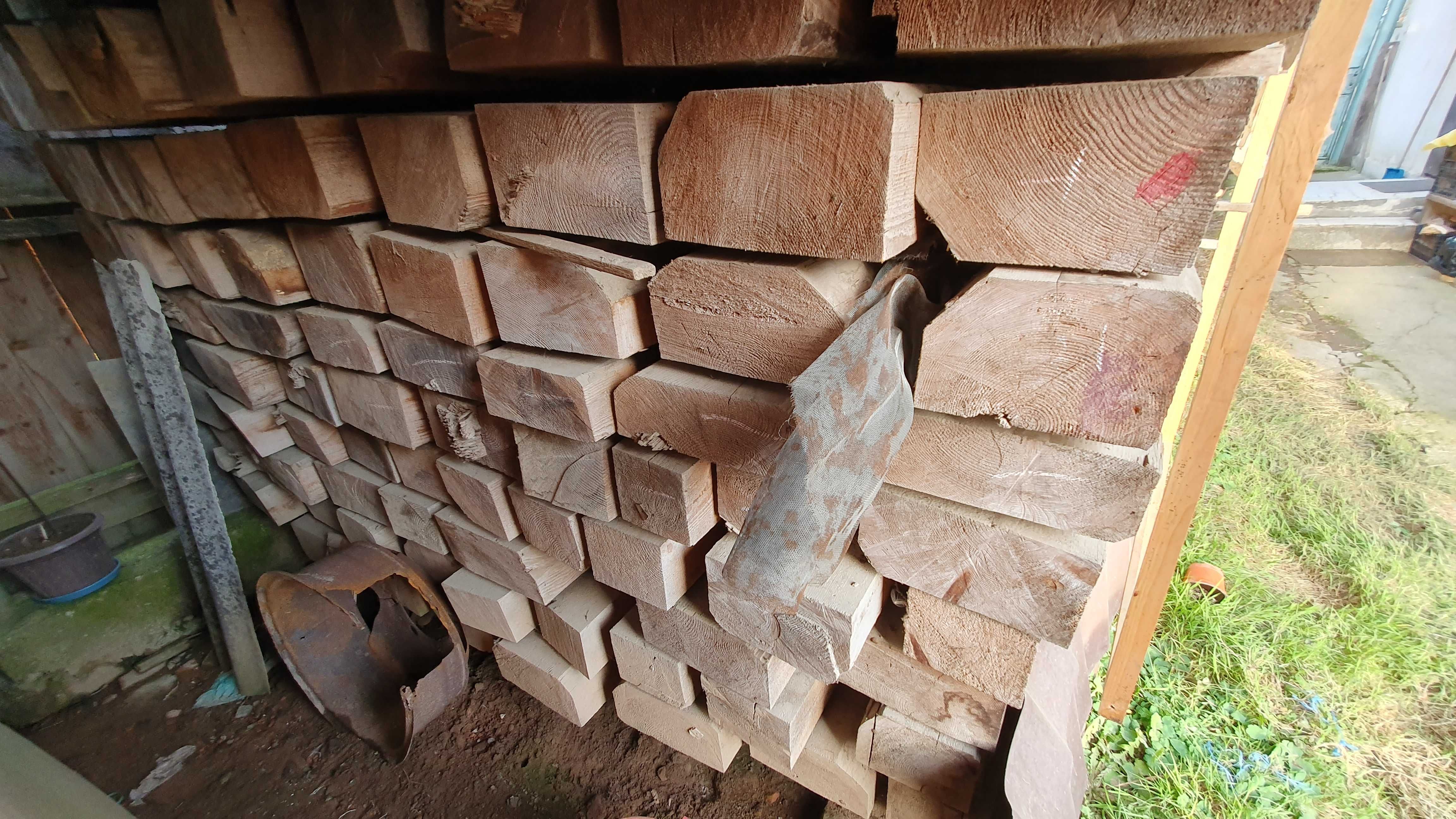 Grinzi lemn brad casa/cabana