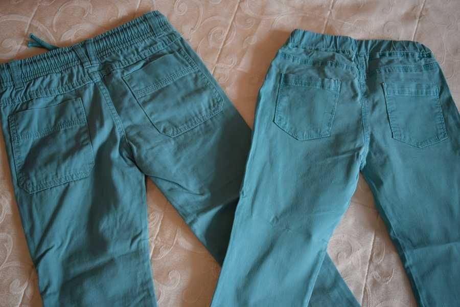 2 Pantaloni de vara pe turcoaz