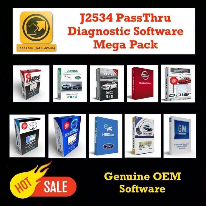 PACK SOFTWARE FOR j2534 2023 FULL - Diagnostic Software - Diagnoza