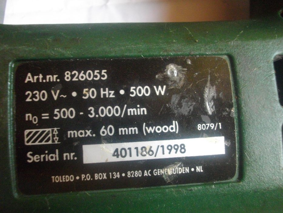 550-500 Вата-65мм-Немско Зеге-Отлично-Top Craft-Meister-Прободен Трион