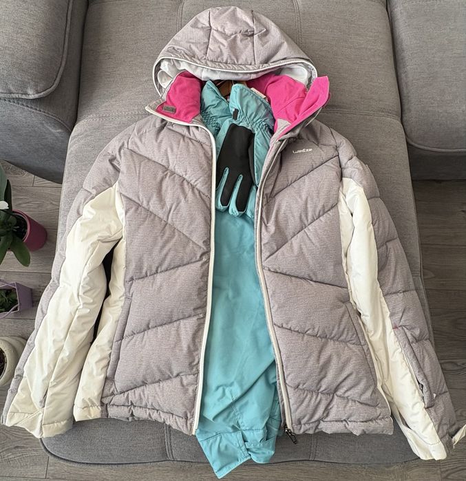 Ски екип с ръкавици