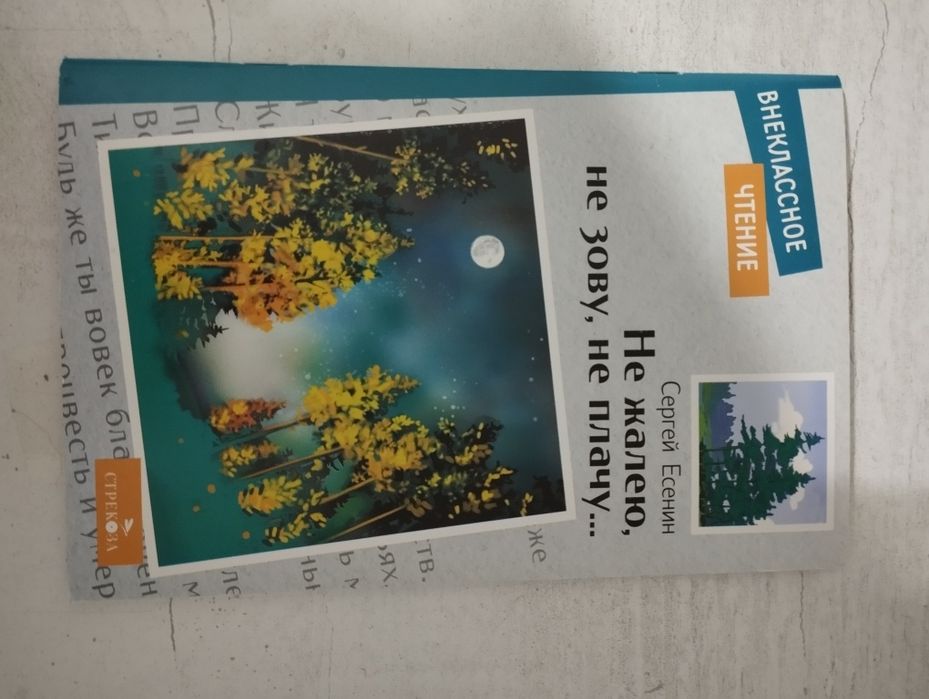 Сбор стихов Есенина, классика