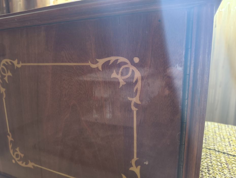 Masuța cu taburet pentru telefon Vintage