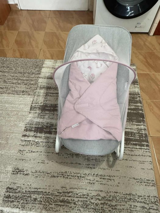 Kinderkraft Бебешки шезлонг Felio 2 Rose