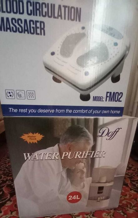 Aparat de masaj si filtru de apa Doff