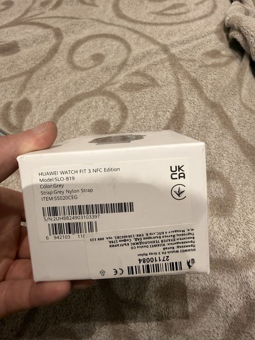 Смарт часовник Huawei Watch Fit 3