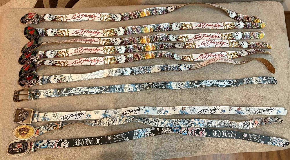 Дамски колани Y2K Vintage Ed Hardy