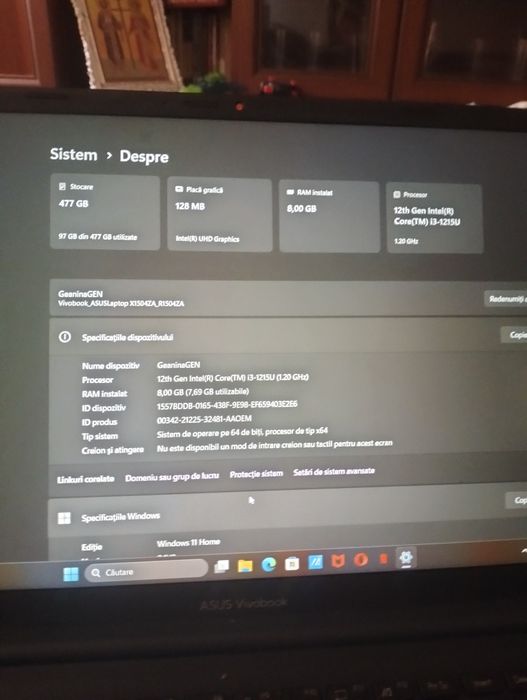 Laptop Asus vivobook
