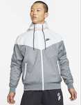 Ветровка nike бяло/сива размер S