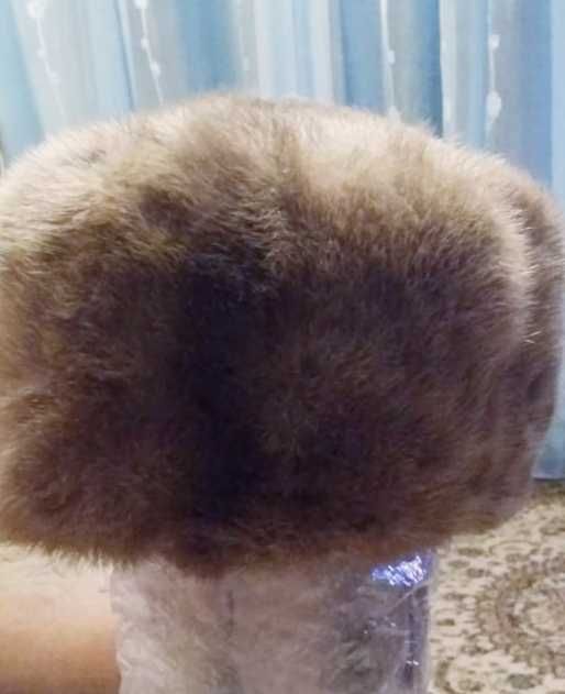 Шапка мужкая норковая 58 размер