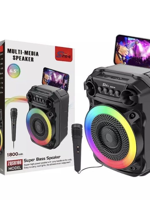 Karaoke kalonka Bluetooth ZQS 6166, 14100 + mikrofon
