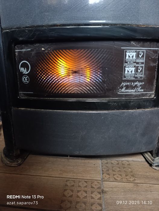 Каминь печь газовый