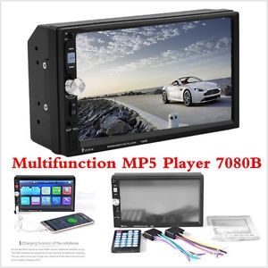 Casetofon Dvd Mp3 Auto 7inch Bluetooth 2Din Navigatie prin MirrorLink