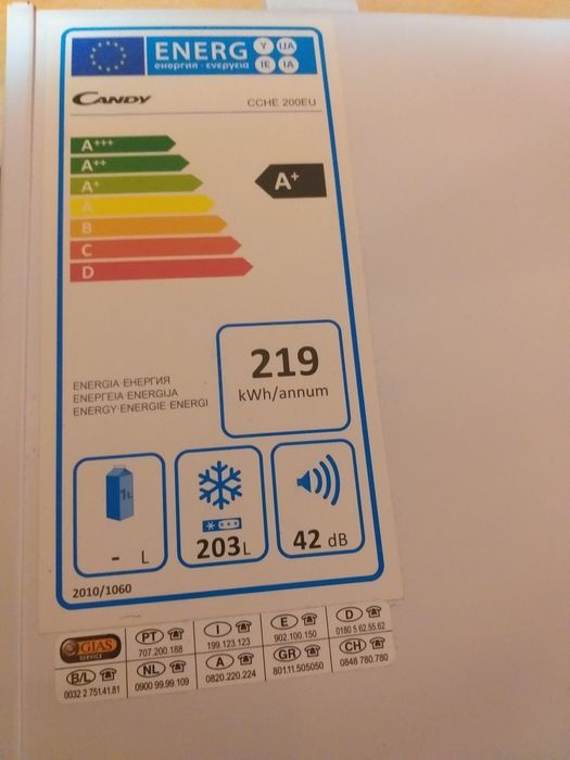 Lada frigorifica 203 litri in stare foarte buna ca noua