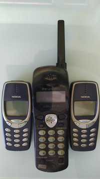 Ретро телефони NOKIA 3310 и Panasonic от едно време