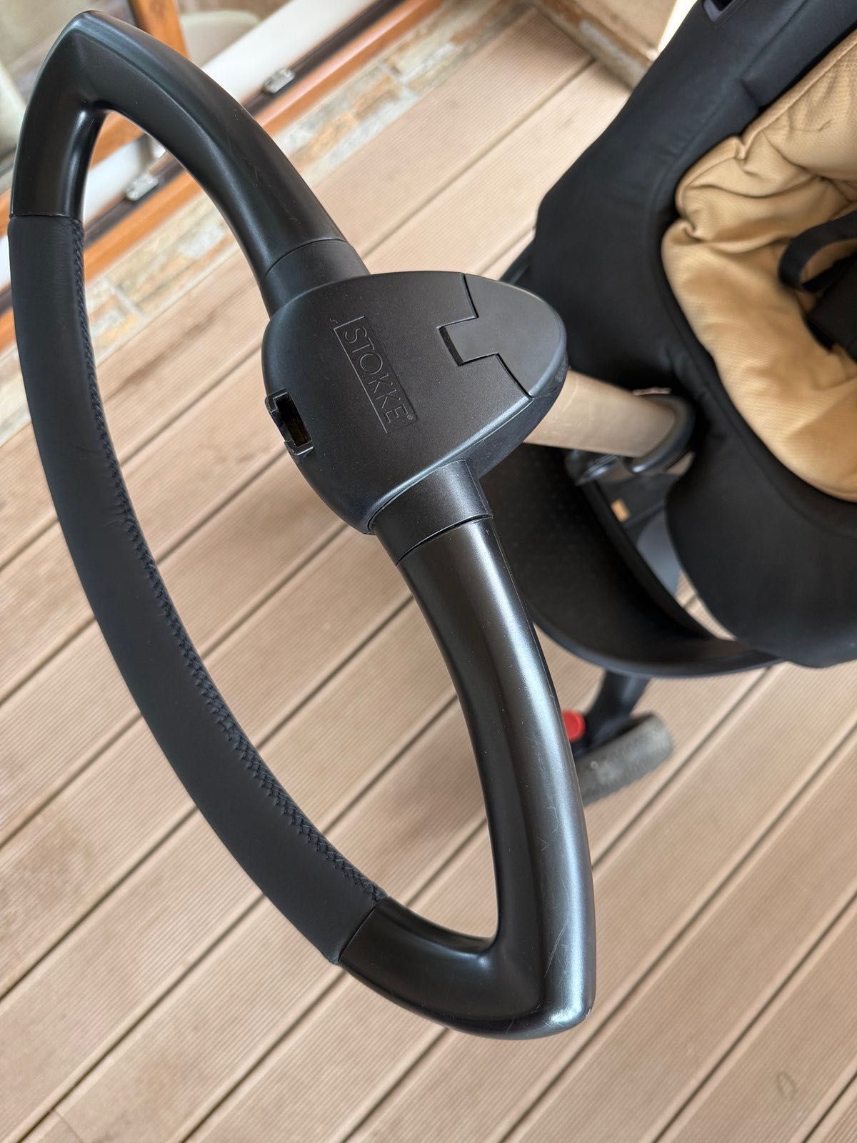 Детска количка Stokke Xplory X Limited Edition gold black