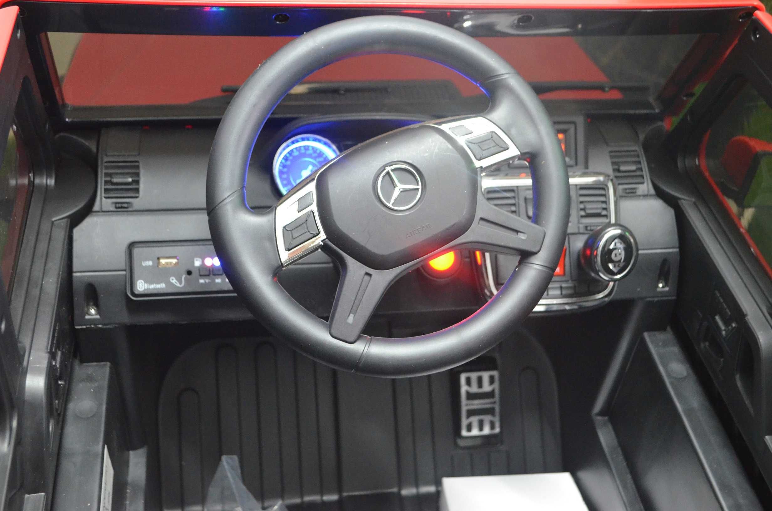 Masinuta electrica pentru copii Mercedes G63 6x6 Premium 180W #RED