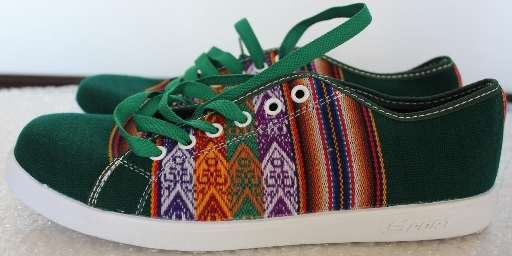 Tenisi casual 2025 cu tesatura homemade. Model unisex, Size 41-42