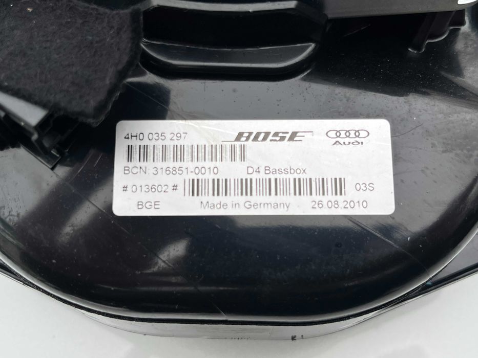Музика BOSE буфер Задна Лява Дясна тонколона за Audi A8 D4 2010- 2017