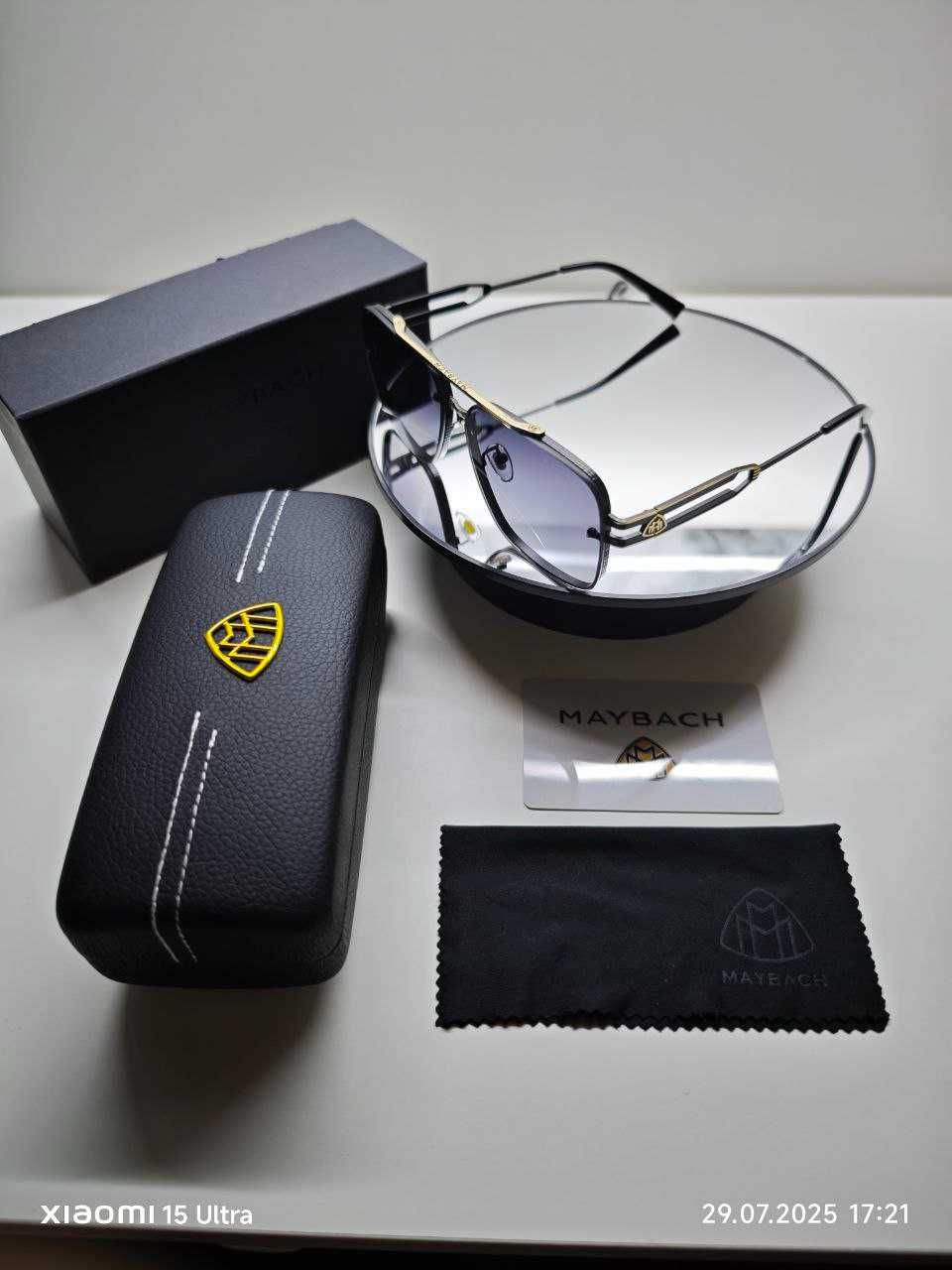 Очки Maybach Lux Gold & Black