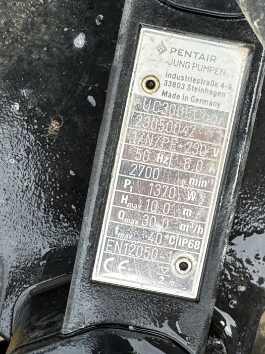 Statie de pompare apa murdara