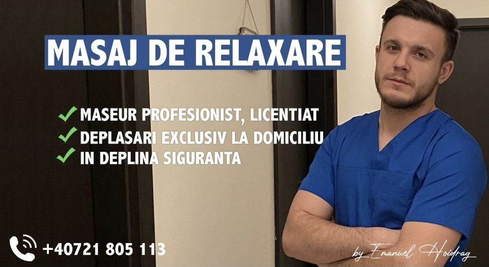 Masaj de relaxare la domiciliu