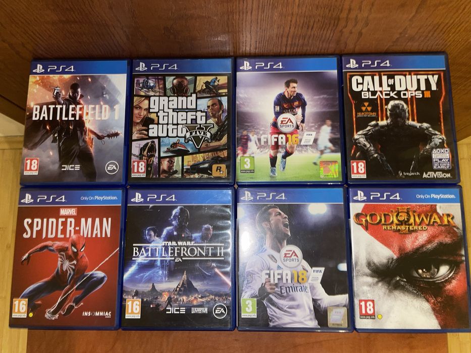 Playstation4/PS4/1 TB/2 dualshock4 controllers/games