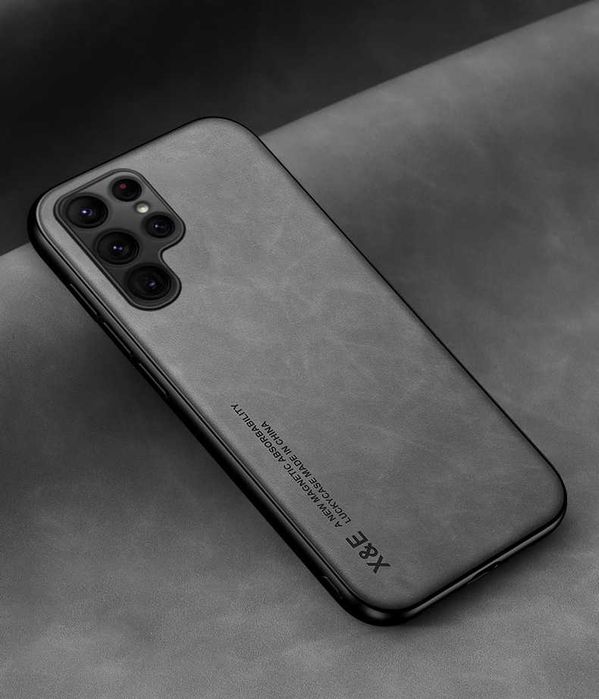 Магнитен калъф от еко кожа за Samsung Galaxy S