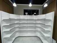 Металлические пристенные Торговые Ветрины Стелажи Полки для магазина