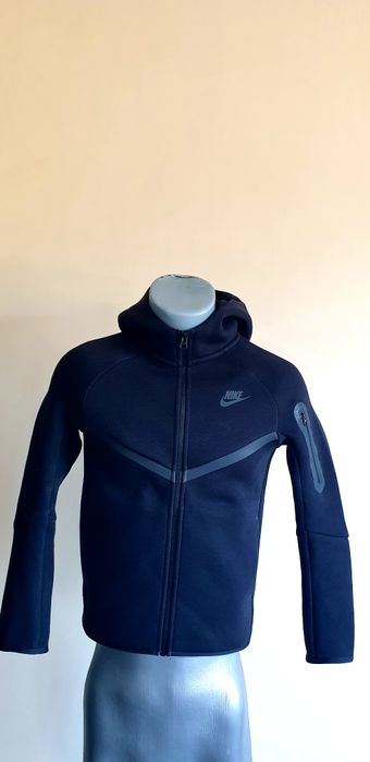 Nike Tech Full Zip Hoodie Kids 137 - 147   M НОВО ОРИГИНАЛ Детски