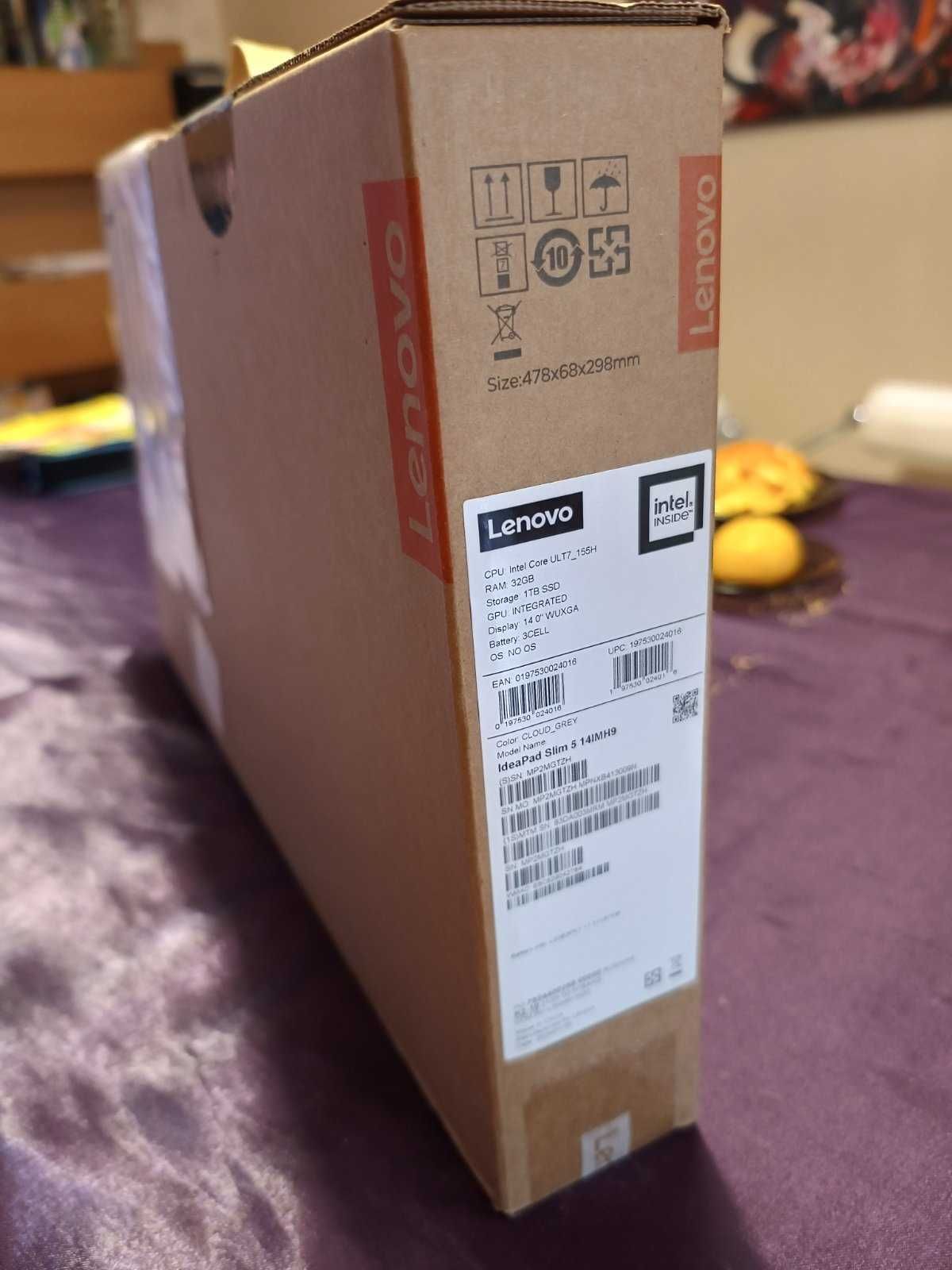 Lenovo/ Intel Ultra 7 155H, 14" OLED, 32GB LPDDR5x , 1TB SSD !