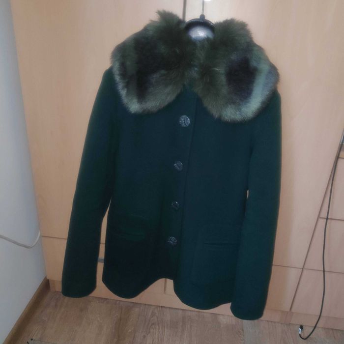 palton scurt de stofă S/36