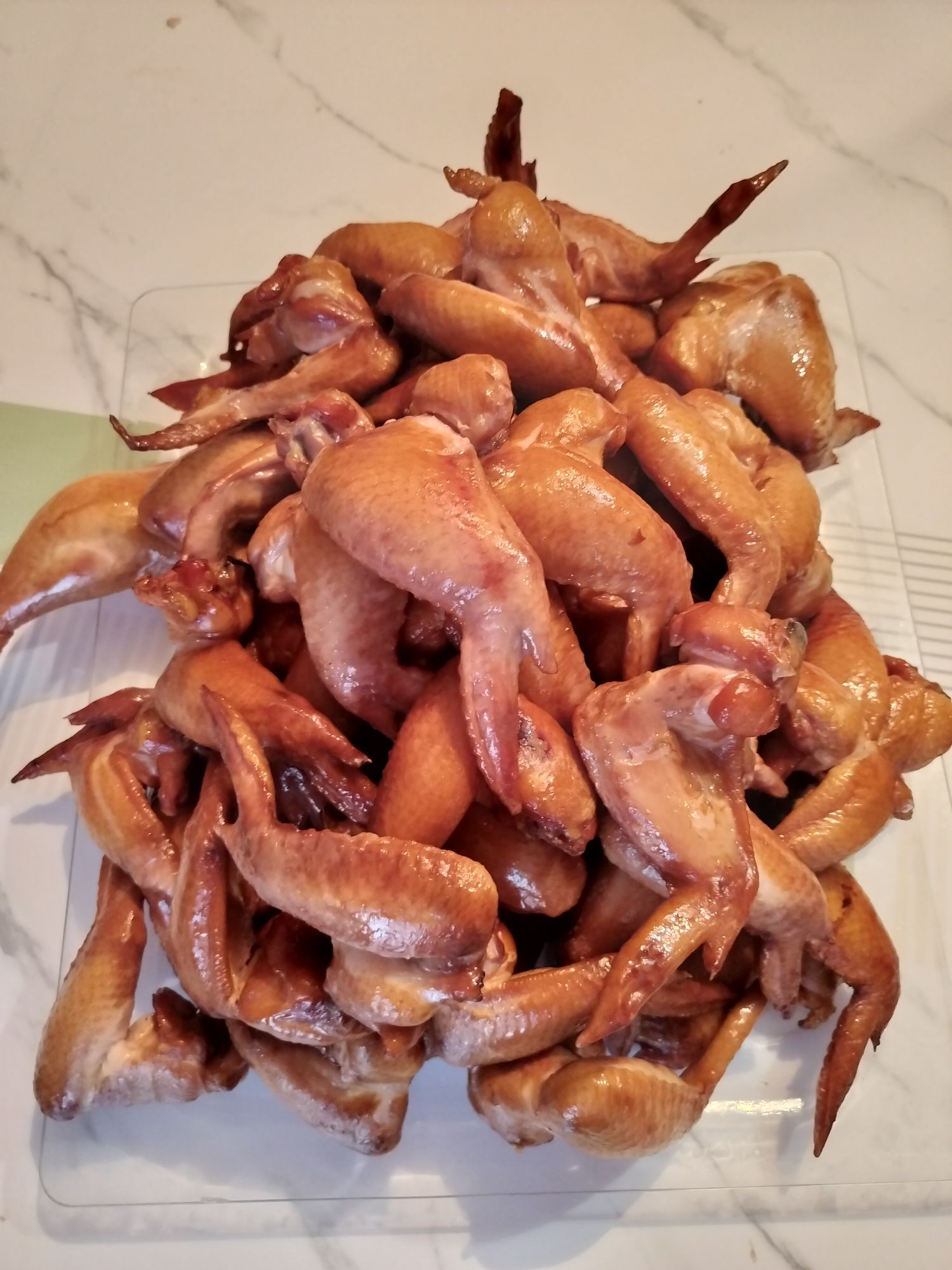 Копчённое мясо, курица